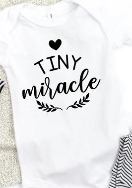 Tiny Miracle onesie